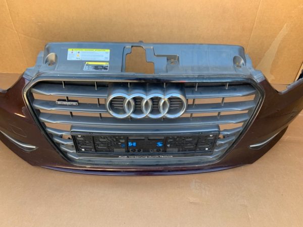 Bara fata completa cu 6 senzori parcare spalatoare faruri si grila radiator Audi A3 8V 2013 - Dezmembrari Auto - imagine 3