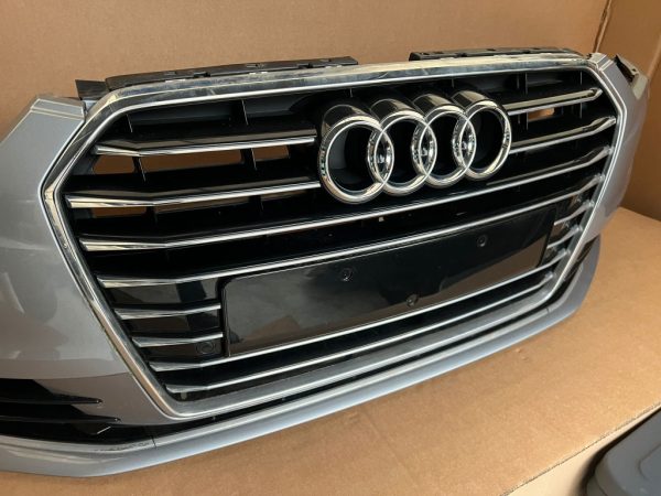 Bara fata completa cu grila radiator spalatoare faruri 4 senzori parcare Audi A6 C7 2016 facelift - Dezmembrari Auto - imagine 5