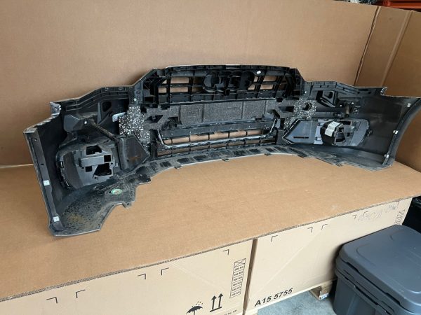 Bara fata completa cu grila radiator spalatoare faruri 4 senzori parcare Audi A6 C7 2016 facelift - Dezmembrari Auto - imagine 6