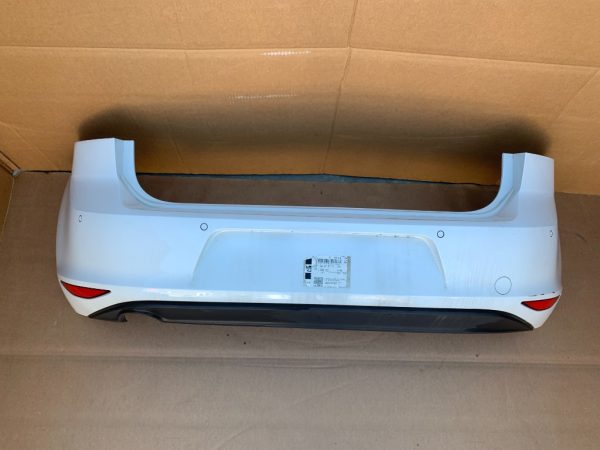 Bara spate completa cu 4 senzori parcare VW Golf 7 2016 hatchback alb lc9a - Dezmembrari Auto - imagine 4