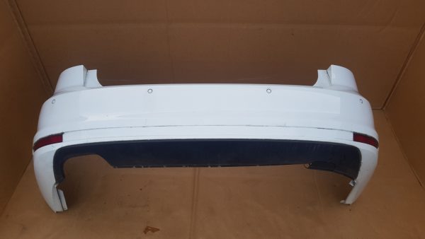 Bara spate completa cu 4 senzori parcare VW Jetta 2016 culoare alba LC9A - Dezmembrari Auto