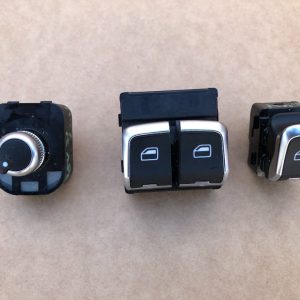 Butoane geamuri electrice cromate si buton oglinzi electrice Audi A3 - Dezmembrari Auto