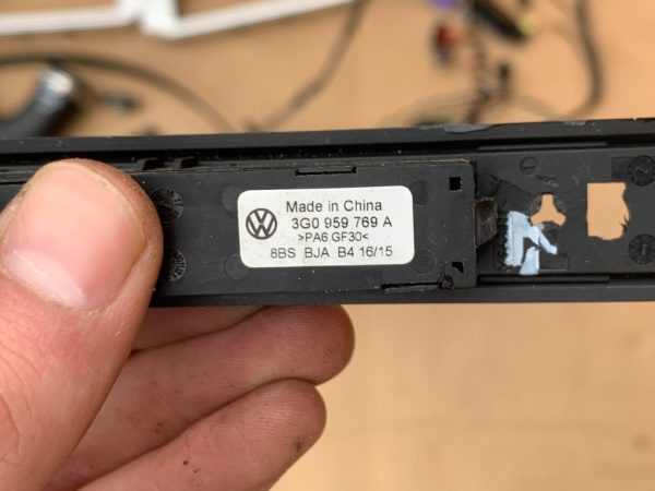 Butoane memorie / masaj scaun stanga fata VW Passat B8 3G0959769A 3G0 959 769 A - Dezmembrari Auto - imagine 2