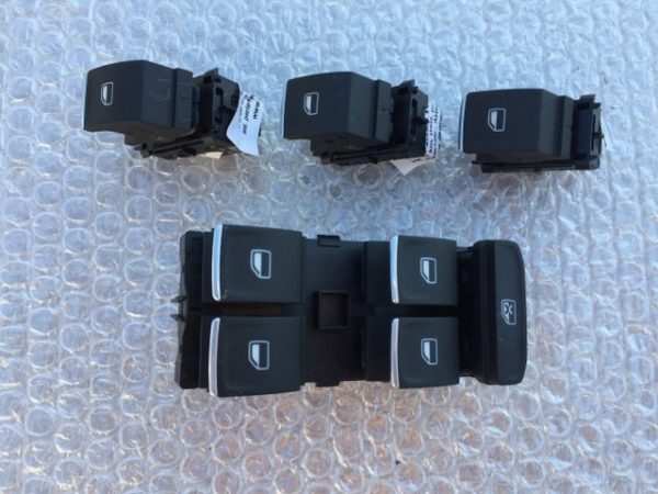 Butoane geamuri electrice cromate VW Passat B8 5G0959857C 5G0 959 857 C - Dezmembrari Auto