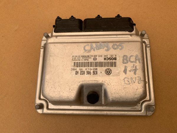 Calculator motor ECU VW Caddy 1.4 tsi 2005 2006 2007 2008 2009 036906032AB 036 906 032 AB - Dezmembrari Auto