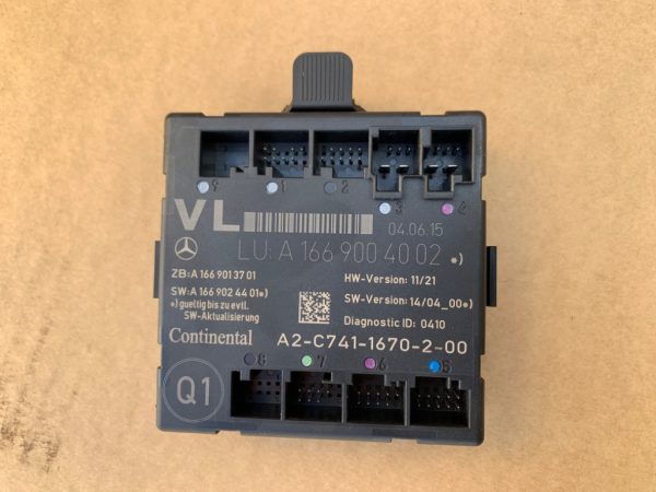 Calculator usa stanga fata Mercedes A class A200 W176 din 2015 A1669004002 - Dezmembrari Auto