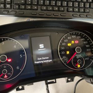 Ceasuri bord color 3D VW Sharan Seat Alhambra 2012-2021 7N5920880D 7N5 920 880 D - Dezmembrari Auto