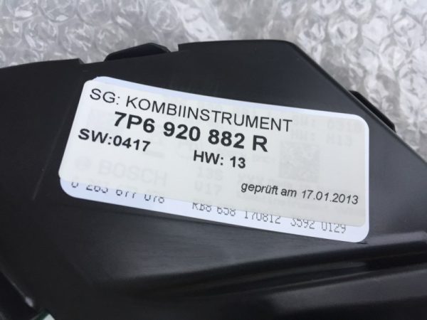 Ceasuri bord VW Touareg 7P6920882R 7P6 920 882 R - Dezmembrari Auto - imagine 2