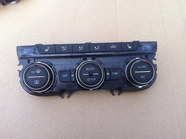 Climatronic panou clima VW Golf 7 5G0907044R 5G0 907 044 R incalzire scaune - Dezmembrari Auto