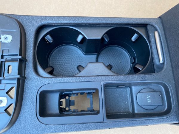 Cotiera cu consola si suport pahare VW Sharan 7n 5M0864207F 5M0 864 207 F - Dezmembrari Auto - imagine 5