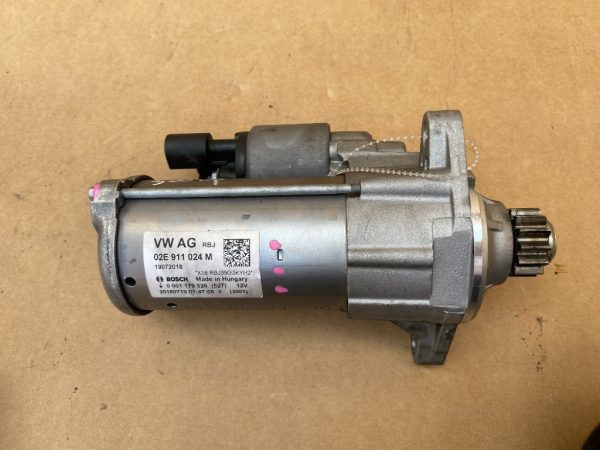 Electromotor VW Golf 7 R 2.0i 02E911024M 02E 911 024 M 02E911022H 02E 911 022 H - Dezmembrari Auto