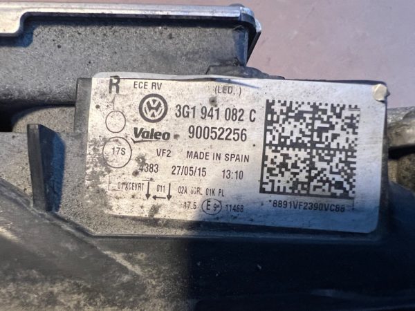Far dreapta Matrix complet VW Passat B8 3G1941082C 3G1941082C 90052256 3G1941114A 3G1 941 114 A - Dezmembrari Auto - imagine 7