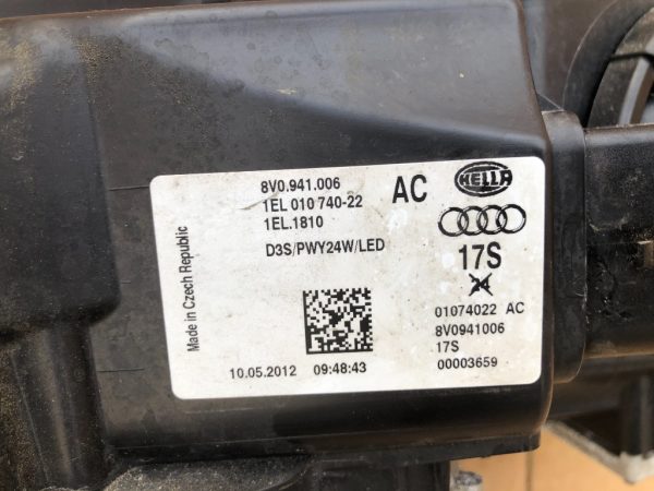 Far faruri xenon complete Audi A3 8V 8V0941005 8V0941006 - Dezmembrari Auto - imagine 3