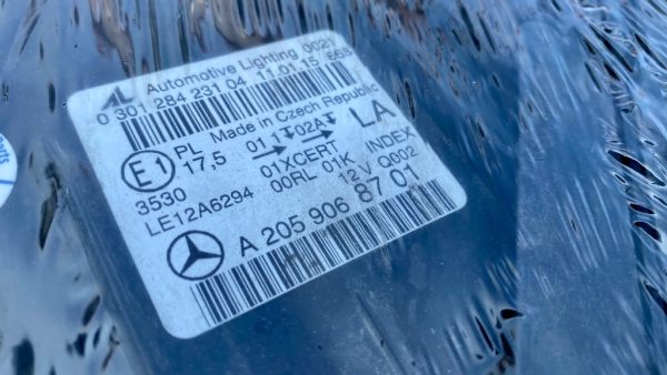 Far stanga complet LED ILS Mercedes C class W205 A2058202961 - 0 km - Dezmembrari Auto - imagine 3