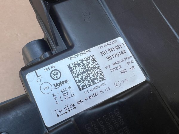 Far stanga complet MATRIX VW Passat B8.5 din 2023 la 0 km 3G1941081T 3G1 941 081 T - Dezmembrari Auto - imagine 4