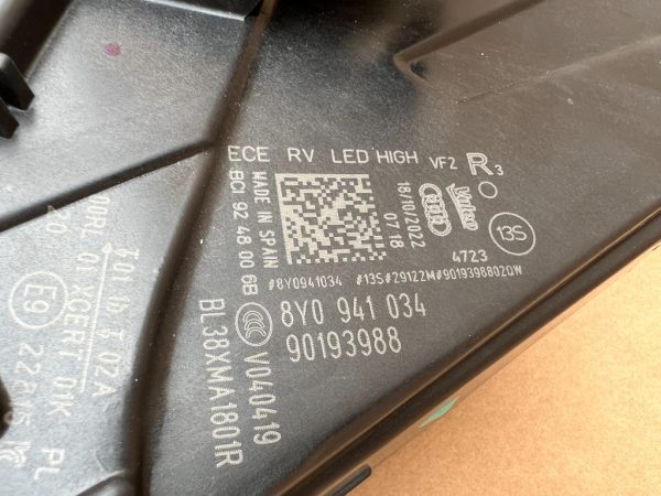 Faruri led Audi A3 8Y din 2023 la 0 km 8Y0 941 033 8Y0 941 034 set - Dezmembrari Auto - imagine 5