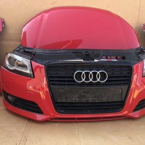 Fata completa Audi A3 8P facelift din 2009 2010 2011 2012 faruri led xenon adaptive pdc park assist - Dezmembrari Auto