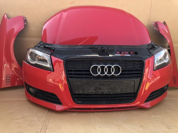 Fata completa Audi A3 8P facelift din 2009 2010 2011 2012 faruri led xenon adaptive pdc park assist - Dezmembrari Auto