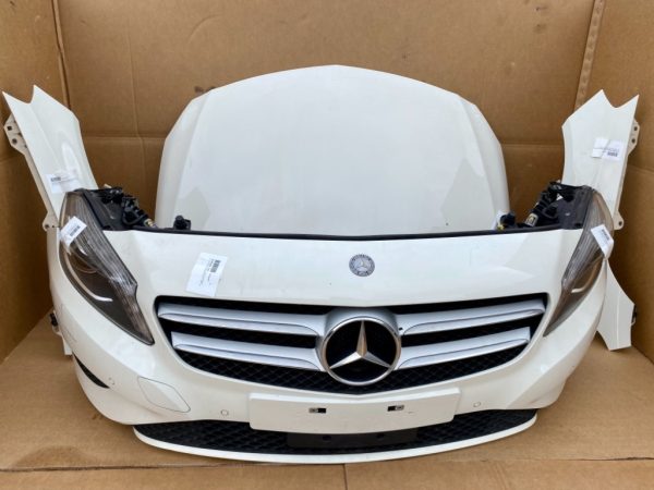 Fata completa Mercedes A class W176 facelift 2015 xenon adaptiv park assist PDC spalatoare faruri - Dezmembrari Auto - imagine 7