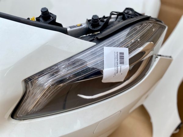 Fata completa Mercedes A class W176 facelift 2015 xenon adaptiv park assist PDC spalatoare faruri - Dezmembrari Auto - imagine 4