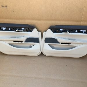 Fete usi fata din piele crem BMW G11 seria 7 din 2017 - Dezmembrari Auto