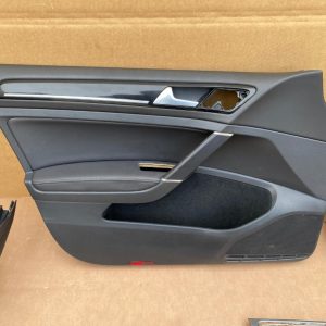 Fete usi piele fata stanga dreapta VW Golf 7 cu lumini ambientale - Dezmembrari Auto