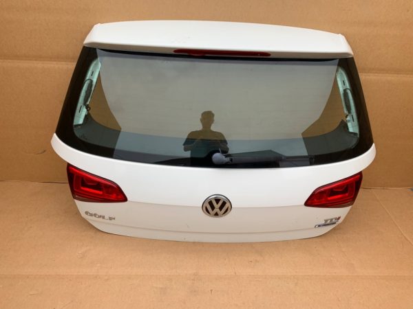 Haion gol cu luneta VW Golf 7 2016 alb LC9A - Dezmembrari Auto