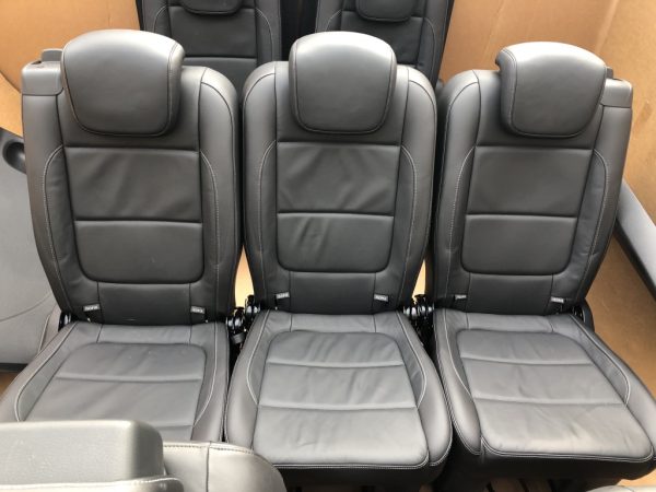 Interior complet piele VW Sharan 7N din 2019 cu 5 locuri - Dezmembrari Auto - imagine 4