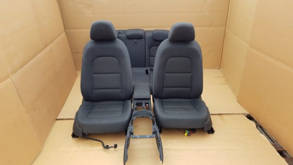 Interior textil Audi A4 B8 2015 - scaune fata full electrice cu incalzire - Dezmembrari Auto