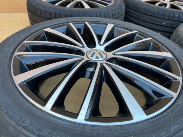 Jante cu anvelope R17 ET54 VW Jetta 2017 la 0 km 5C0601025AJ 5C0 601 025 AJ - Dezmembrari Auto - imagine 3