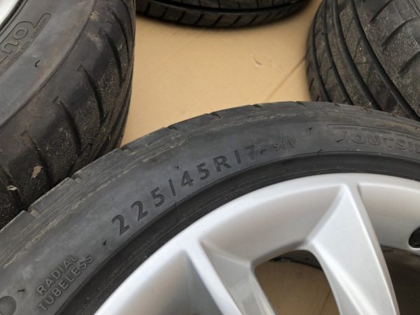 Jante cu anvelope vara R17 Audi A3 8V 8V0601025F 8V0 601 025 F - Dezmembrari Auto - imagine 7