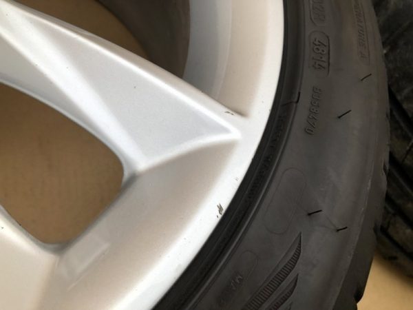 Jante cu anvelope vara R17 Audi A3 8V 8V0601025F 8V0 601 025 F - Dezmembrari Auto - imagine 3