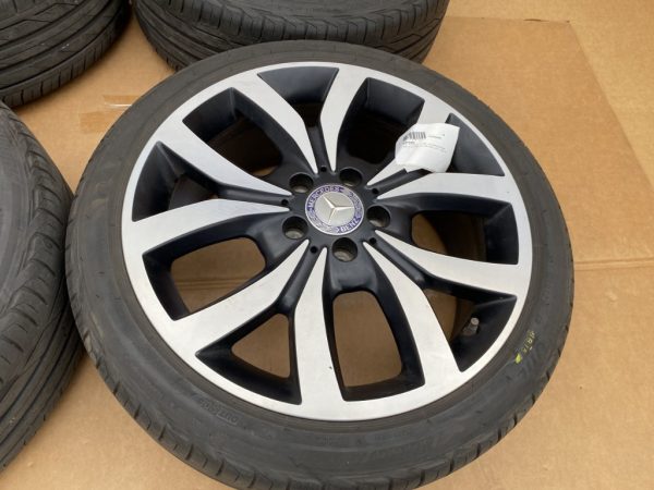 Jante originale cu anvelope Mercedes A B CLA CLASS W176 w246 A2464012102 225/40/R18 - Dezmembrari Auto - imagine 7