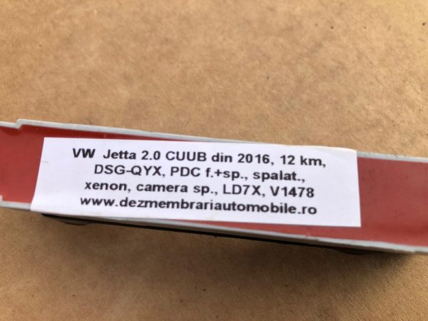 Kit keyless go kessy VW Jetta facelift din 2016 manere modul antene mufe - Dezmembrari Auto - imagine 2