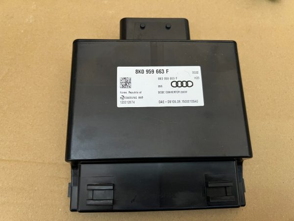 Modul baterie stabilizator tensiune 8K0959663F 8K0 959 663 F Audi A6 C7 la 0 km - Dezmembrari Auto