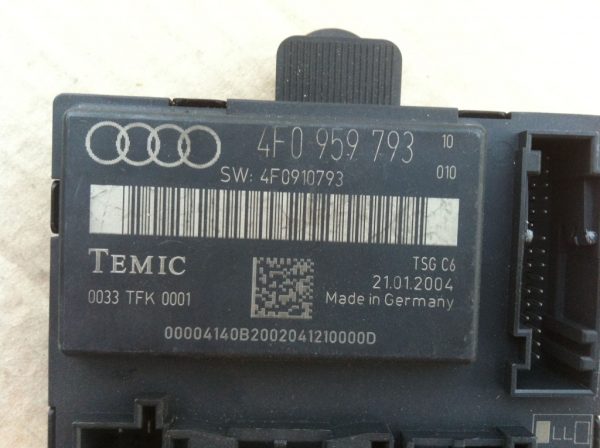 Modul usa stanga fata Audi A6 4F0959793 - Dezmembrari Auto