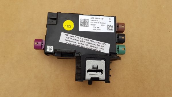 Modul USB VW Golf 7 2019 5G0035953D 5G0 035 953 D - Dezmembrari Auto