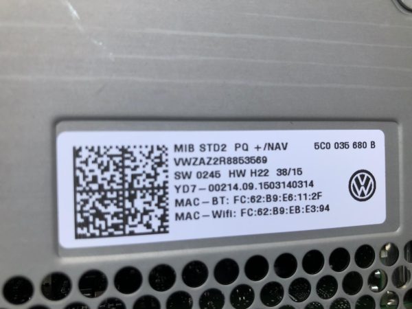 Navigatie MIB2 VW Passat CC din 2016 la 0 km 5C0035680B 5C0 035 680 B - Dezmembrari Auto - imagine 2
