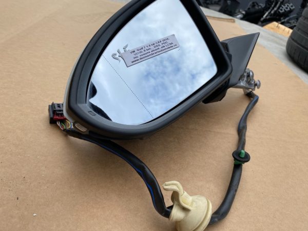 Oglinda completa stanga cu rabatare electrica VW Golf 7 2016 - Dezmembrari Auto