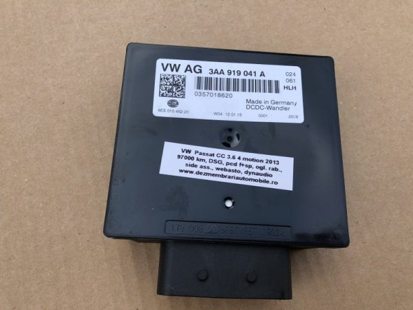 Releu modul calculator tensiune VW Passat CC 3AA919041A 3AA 919 041 A - Dezmembrari Auto