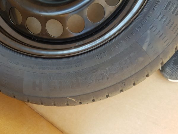 Roata rezerva Audi A3 8P 5x112 ET39 185/65 R15 - Dezmembrari Auto - imagine 4