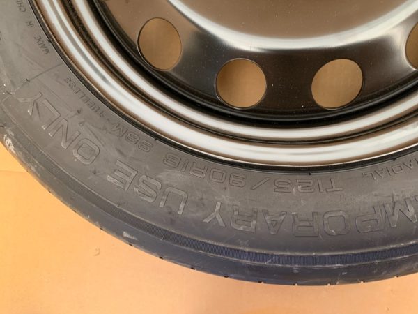 Roata rezerva slim VW Jetta 2016 125/90 R16 5C0601027C 5C0 601 027 C la 0 km - Dezmembrari Auto - imagine 2