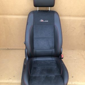 Scaun pasager cu airbag Seat Alhambra II FR-LINE piele alcantara din 2017 - Dezmembrari Auto
