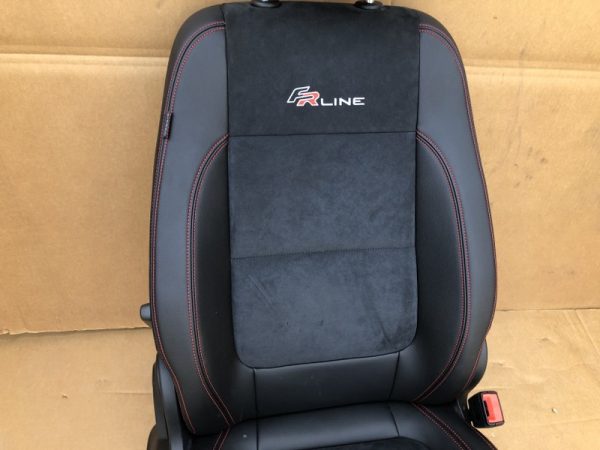 Scaun pasager cu airbag Seat Alhambra II FR-LINE piele alcantara din 2017 - Dezmembrari Auto - imagine 2