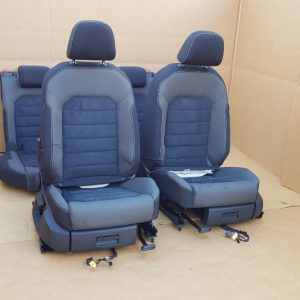 Scaune banchete alcantara si textil VW Golf 7 hatchback fara airbaguri, cu incalzre - Dezmembrari Auto