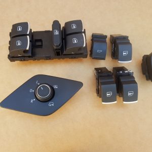 Set butoane cromate geamuri oglinzi rezervor VW Jetta 2016 - Dezmembrari Auto