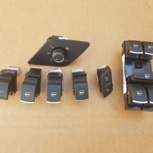 Set butoane cromate VW Jetta 5K0959855 1K0959831 5K4959857A 5K0959855 - Dezmembrari Auto