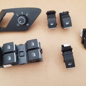 Set butoane geamuri cromate VW Golf 7 - Dezmembrari Auto