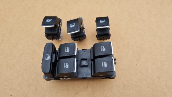 Set butoane geamuri electrice VW Golf 7 5G0959857E 5G0959855N - Dezmembrari Auto