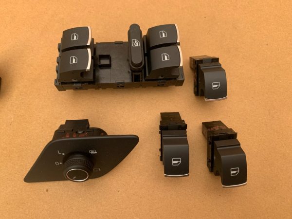 Set butoane geamuri, oglinzi cromate VW Jetta 2017 - Dezmembrari Auto